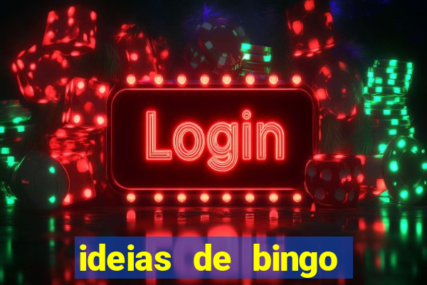 ideias de bingo para o natal