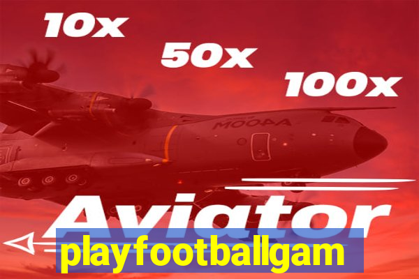 playfootballgames