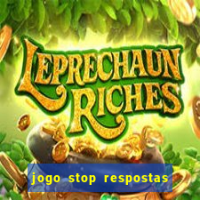 jogo stop respostas de a a z