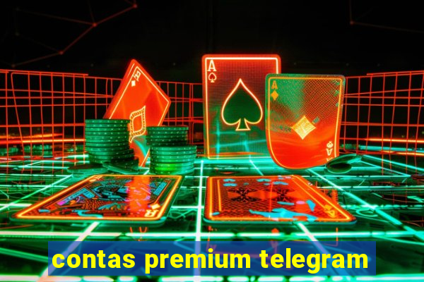 contas premium telegram