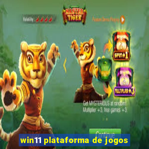 win11 plataforma de jogos