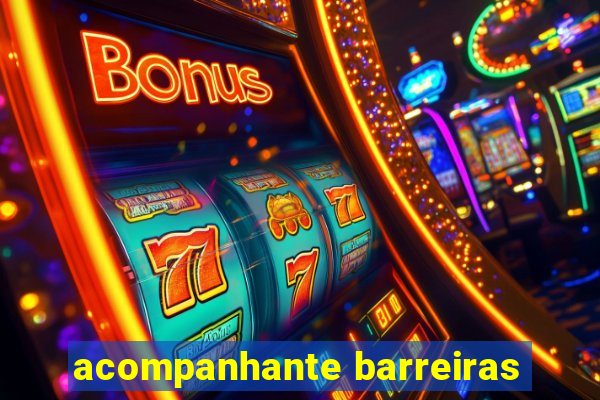 acompanhante barreiras