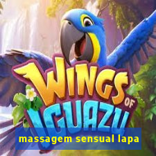 massagem sensual lapa