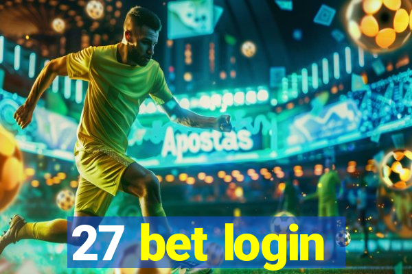 27 bet login