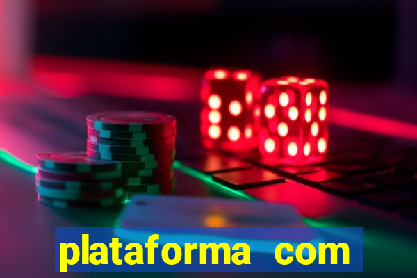 plataforma com porcentagem de ganhos