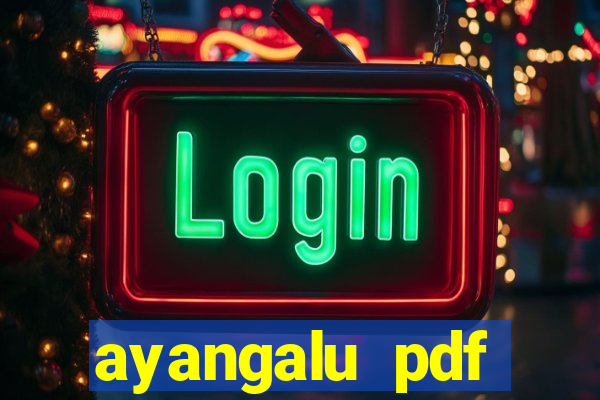 ayangalu pdf ayangalu orisha