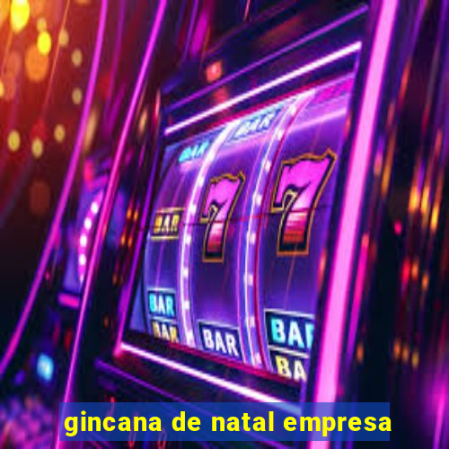 gincana de natal empresa