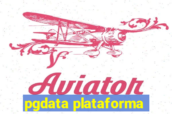 pgdata plataforma