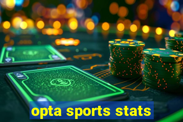 opta sports stats