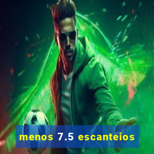 menos 7.5 escanteios