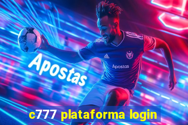 c777 plataforma login