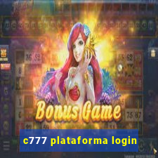 c777 plataforma login