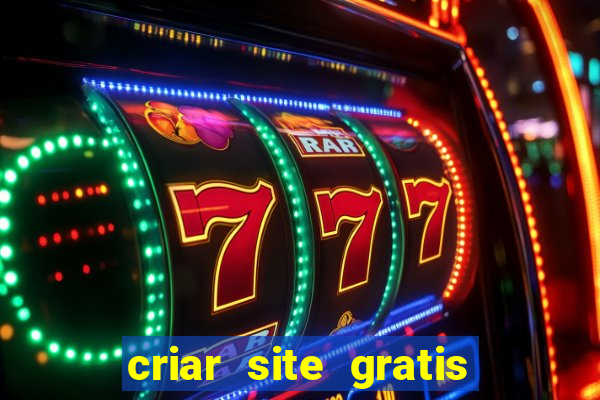 criar site gratis de jogos