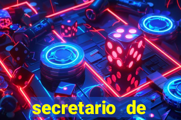 secretario de esporte salario