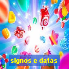 signos e datas