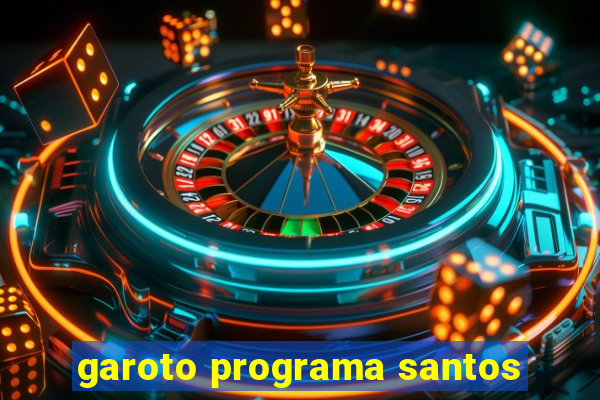 garoto programa santos