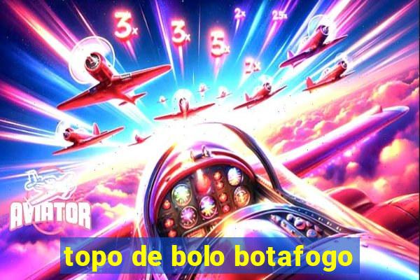 topo de bolo botafogo