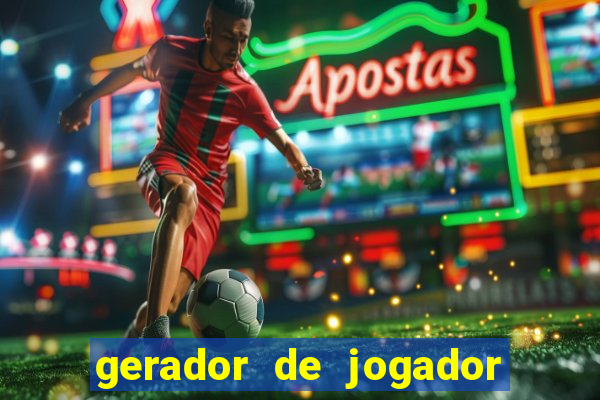 gerador de jogador de futebol