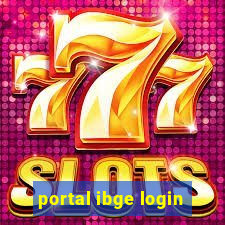 portal ibge login