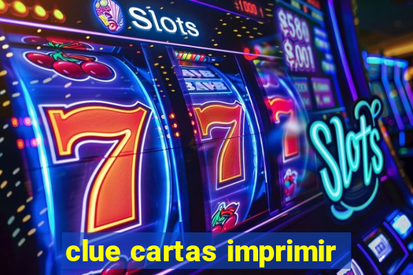 clue cartas imprimir