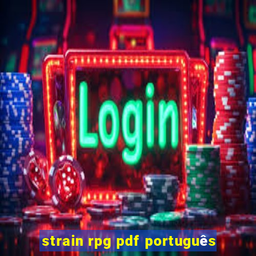 strain rpg pdf português