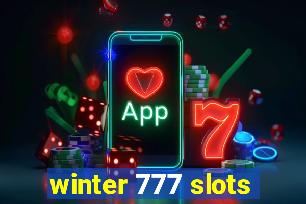 winter 777 slots