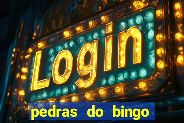 pedras do bingo para imprimir