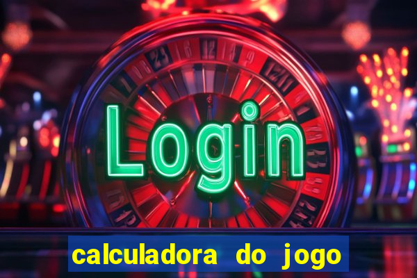 calculadora do jogo do bicho