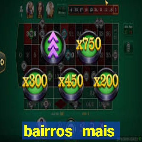 bairros mais perigosos de bh