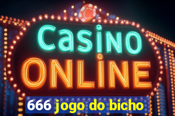 666 jogo do bicho