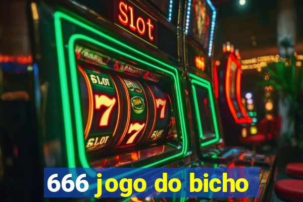 666 jogo do bicho