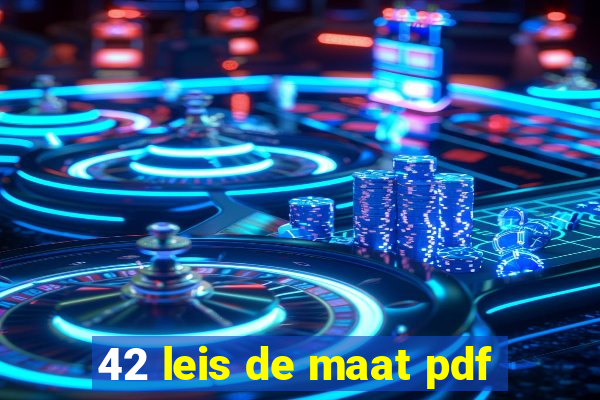 42 leis de maat pdf