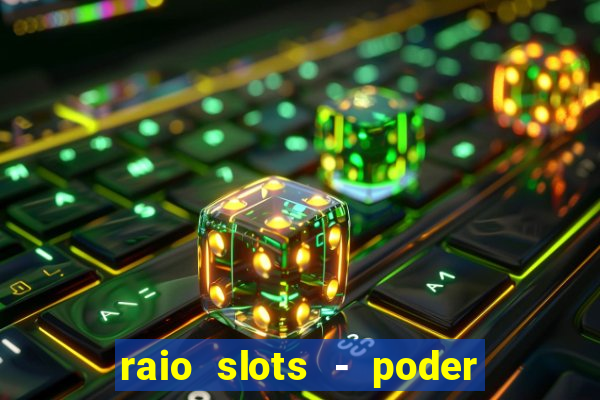 raio slots - poder de zéus