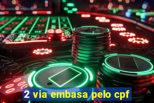 2 via embasa pelo cpf