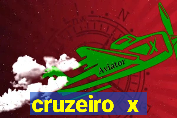 cruzeiro x palmeiras palpite