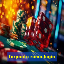 forponto rumo login