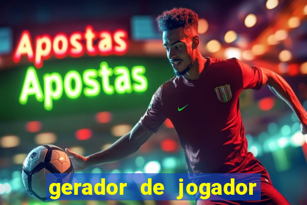 gerador de jogador de futebol