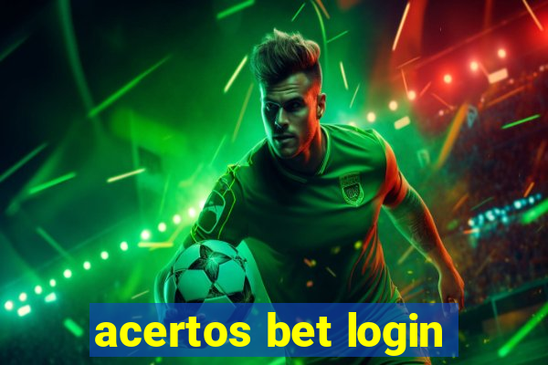 acertos bet login