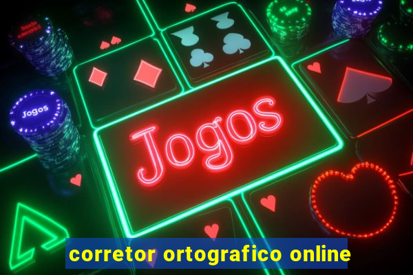 corretor ortografico online