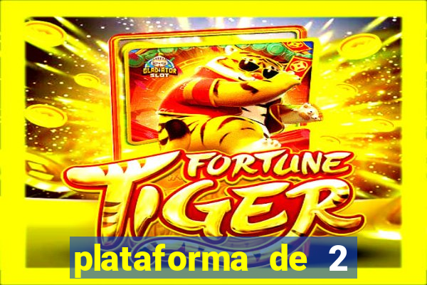 plataforma de 2 reais fortune tiger
