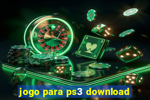 jogo para ps3 download