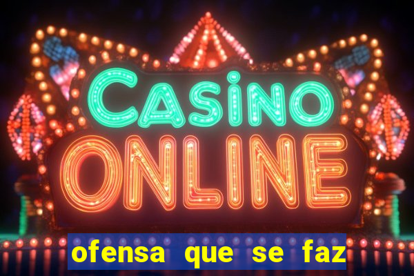 ofensa que se faz a alguem injuria codycross