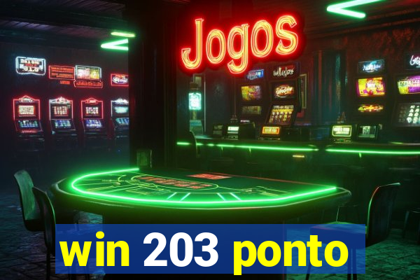 win 203 ponto
