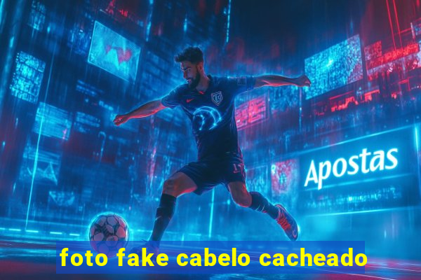 foto fake cabelo cacheado
