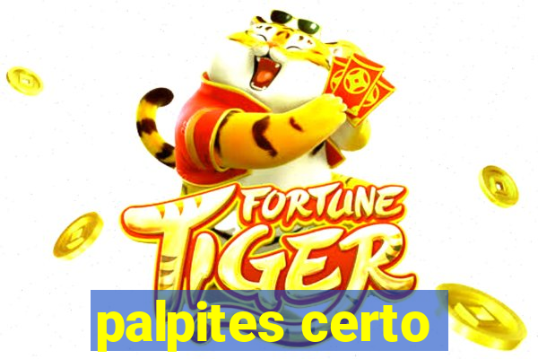 palpites certo