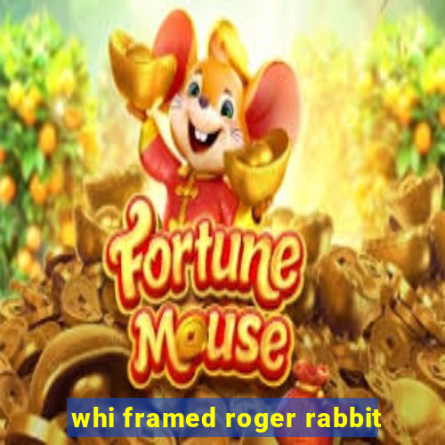 whi framed roger rabbit