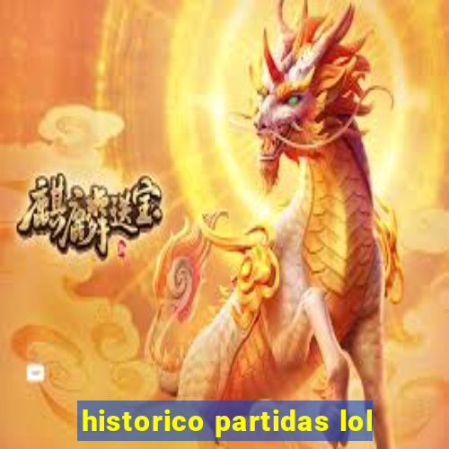 historico partidas lol