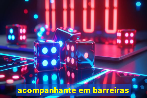 acompanhante em barreiras