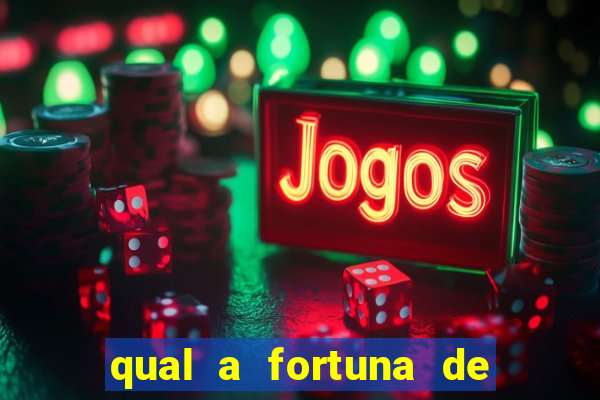 qual a fortuna de mari maria