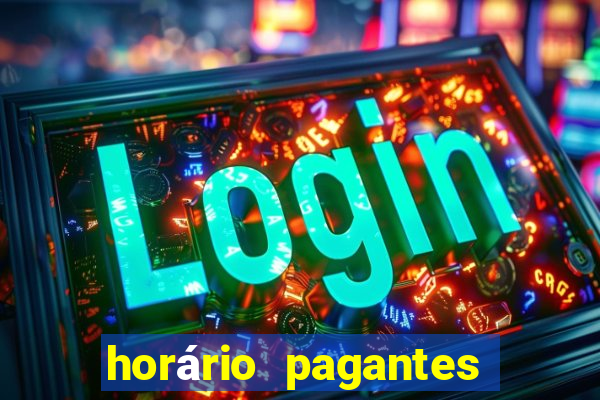 horário pagantes do fortune tiger